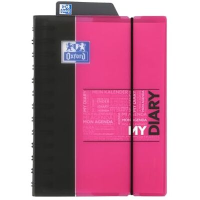 Oxford Agenda escolar Student 2016-2017, 1 día por página, 352 páginas, color rosa 12x18 Oxford Agenda escolar Student 2016-2017, 1 día por página, 352 páginas, color rosa 12x18