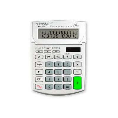 Q-Connect Q Connect Calculadora de escritorio (12 dígitos) Q-Connect Q Connect Calculadora de escritorio (12 dígitos)
