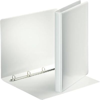 Esselte Panorama Ring Binders Deluxe, PVC 4 x 16mm Carpeta de cartón (PVC 4 x 16mm, Blanco, A4, 1,6 cm, 3,8 cm) Esselte Panorama Ring Binders Deluxe, PVC 4 x 16mm Carpeta de cartón (PVC 4 x 16mm, Blanco, A4, 1,6 cm, 3,8 cm)