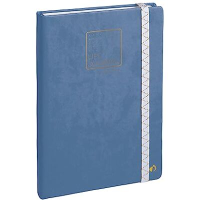 QUO VADIS 237982Q Life Journal Dots, Método Bullet Journal, Azul elécrtico, 15 x 21 cm QUO VADIS 237982Q Life Journal Dots, Método Bullet Journal, Azul elécrtico, 15 x 21 cm