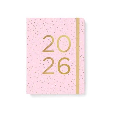 Filofax Calendario Confetti A5 Planner Rose Quartz 2026 Filofax Calendario Confetti A5 Planner Rose Quartz 2026