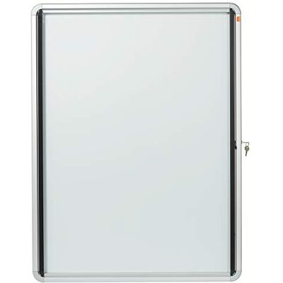 Nobo Vitrina Magnética para Exteriores con Cerradura para 9 Hojas A4, Premium Plus, Blanco, 1902580 Nobo Vitrina Magnética para Exteriores con Cerradura para 9 Hojas A4, Premium Plus, Blanco, 1902580