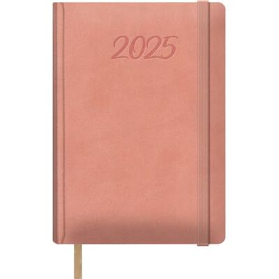 DOHE Agenda 2025 Día por Página, Tamaño A5 (15x21 cm), 12 Meses Enero a Diciembre, Tapa Dura de Polipiel, Planificador en Español, Material de Oficina SAMBA Rosa DOHE Agenda 2025 Día por Página, Tamaño A5 (15x21 cm), 12 Meses Enero a Diciembre, Tapa Dura de Polipiel, Planificador en Español, Material de Oficina SAMBA Rosa