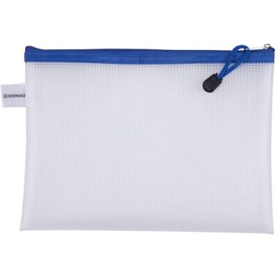 DONAU Zipper Bag Bolsa con cremallera (A5, 243 x 180 mm, EVA, con cremallera, 24 unidades), color azul DONAU Zipper Bag Bolsa con cremallera (A5, 243 x 180 mm, EVA, con cremallera, 24 unidades), color azul