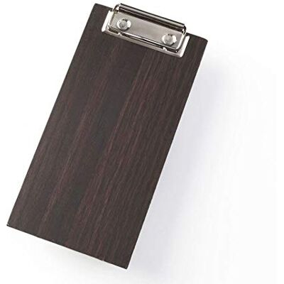 American Metalcraft Portapapeles de madera para menú, Espresso American Metalcraft Portapapeles de madera para menú, Espresso