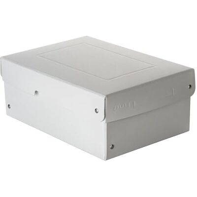 FALKEN Original PureBox Pro Made in Germany. 100 mm de alto, DIN A5, DIN ISO 9706, DIN ISO 16245-A. Caja de almacenamiento con tapa, sin ácidos, resistente al envejecimiento, adecuada para archivar FALKEN Original PureBox Pro Made in Germany. 100 mm de alto, DIN A5, DIN ISO 9706, DIN ISO 16245-A. Caja de almacenamiento con tapa, sin ácidos, resistente al envejecimiento, adecuada para archivar