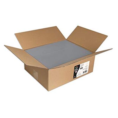 Clairefontaine Un carton de 200 enveloppes Pollen auto-adhésives 12,5x32,4 cm 120g en vrac, Gris acier Clairefontaine Un carton de 200 enveloppes Pollen auto-adhésives 12,5x32,4 cm 120g en vrac, Gris acier