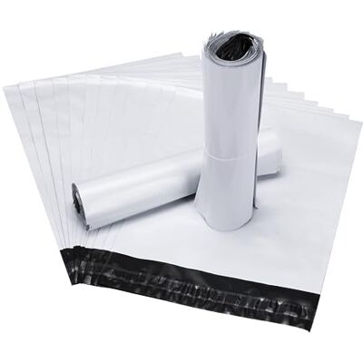 Carehabi Bolsas para Envíos, 25 x 35 cm Sobres Envio de Plástico Impermeable y a prueba de polvo bolsas de correo para enviar paquetes embalaje vintado ropa para paquetes bolsas herméticas autoadhesivas Carehabi Bolsas para Envíos, 25 x 35 cm Sobres Envio de Plástico Impermeable y a prueba de polvo bolsas de correo para enviar paquetes embalaje vintado ropa para paquetes bolsas herméticas autoadhesivas