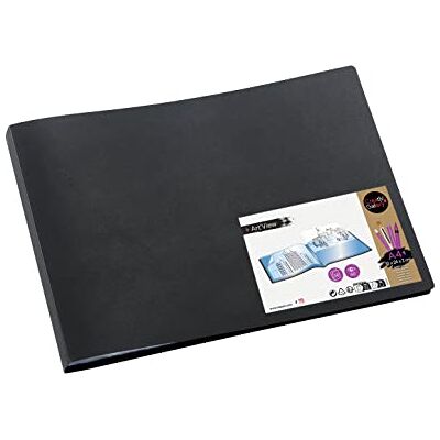 Viquel – Libro de presentación horizontal – Protector de documento A4 – Portavistas A4 formato horizontal 60 vistas – 30 bolsillos – Negro, Viquel – Libro de presentación horizontal – Protector de documento A4 – Portavistas A4 formato horizontal 60 vistas – 30 bolsillos – Negro,
