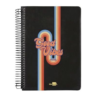 Liderpapel AGENDA ESPIRAL ZANTE 15X21 CM 2024 DIA PAGINA COLOR NEGRO PAPEL 70 GR Liderpapel AGENDA ESPIRAL ZANTE 15X21 CM 2024 DIA PAGINA COLOR NEGRO PAPEL 70 GR