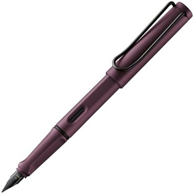 Lamy safari scarlet Pluma estilográfica con empuñadura ergonómica y plumín de acero pulido en tamaño F ideal para cualquier escritura y caligrafía incluye cartucho T 10 azul Diestro Lamy safari scarlet Pluma estilográfica con empuñadura ergonómica y plumín de acero pulido en tamaño F ideal para cualquier escritura y caligrafía incluye cartucho T 10 azul Diestro