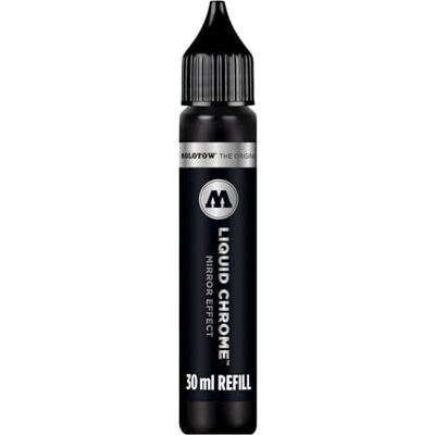 Molotow Liquid Chrome Recambio de tinta para rotulador Liquid Chrome (30 ml), cromado Molotow Liquid Chrome Recambio de tinta para rotulador Liquid Chrome (30 ml), cromado
