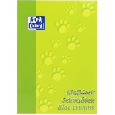 Oxford Bloc de notas (5 unidades, 100 hojas, A4, tapa blanda, 90 g/m²), color verde Oxford Bloc de notas (5 unidades, 100 hojas, A4, tapa blanda, 90 g/m²), color verde