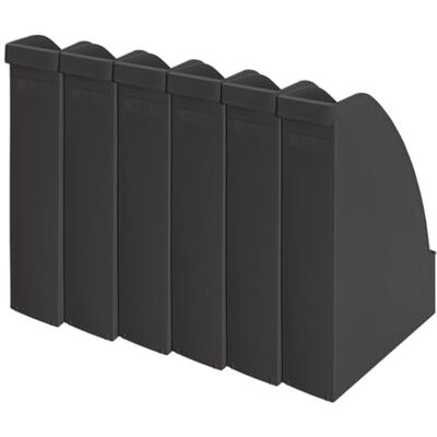 Leitz Revistero Archivador Ecológico, Tamaño A4, 100% Reciclable, Carbono Neutro, Certificado Blue Angel, Gama Recycle, Negro, Leitz Revistero Archivador Ecológico, Tamaño A4, 100% Reciclable, Carbono Neutro, Certificado Blue Angel, Gama Recycle, Negro,