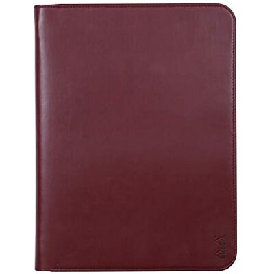 Rhodia – Carpeta portadocumentos rama Lie de Vin para bloc de notas y cuadernos A4 o A4+ Dimensiones cerradas: 25,5 x 34 cm – Funda para tablet – piel sintética Rhodia – Carpeta portadocumentos rama Lie de Vin para bloc de notas y cuadernos A4 o A4+ Dimensiones cerradas: 25,5 x 34 cm – Funda para tablet – piel sintética