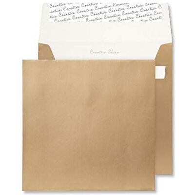 Blake Shine Metallic 220 x 220 mm 130 gsm Cuadrado Despegar y sellar () Oro metálico, Paquete de 500 Blake Shine Metallic 220 x 220 mm 130 gsm Cuadrado Despegar y sellar () Oro metálico, Paquete de 500