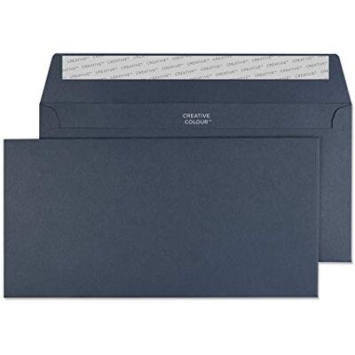 Blake Colour sobres azul marino DL+ (11.4 x 22.9cm) 500 unidades 120 g/m² certifcado FSC y sostenible tira autoadhesiva sobres para invitaciones y manualidades modelo Blake Colour sobres azul marino DL+ (11.4 x 22.9cm) 500 unidades 120 g/m² certifcado FSC y sostenible tira autoadhesiva sobres para invitaciones y manualidades modelo