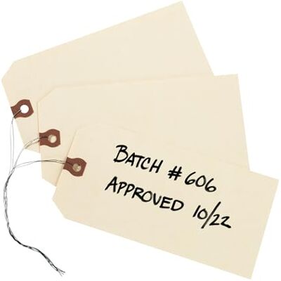 Avery Shipping Tags with Wire, 11.5 pt. Stock, 6-1/4" x 3-1/8", 1,000 Manila Hang Tags () Avery Shipping Tags with Wire, 11.5 pt. Stock, 6-1/4" x 3-1/8", 1,000 Manila Hang Tags ()