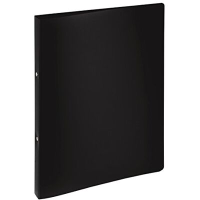 Pagna 20901 – 01 – Carpeta A4 16 mm PP, 2 anillas, negro Pagna 20901 – 01 – Carpeta A4 16 mm PP, 2 anillas, negro