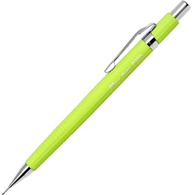 Pentel P205-F – Sharp Lápiz de dibujo mecánico 0,5 mm, barril verde Pentel P205-F – Sharp Lápiz de dibujo mecánico 0,5 mm, barril verde