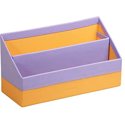 Rhodia rama – Vaciabolsillos (piel sintética italiano 12 x 12 x 4,5 cm) plata Rhodia rama – Vaciabolsillos (piel sintética italiano 12 x 12 x 4,5 cm) plata