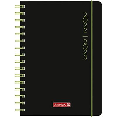 Brunnen - 1072055123 - Negro - 1 día por página - Diario escolar Brunnen - 1072055123 - Negro - 1 día por página - Diario escolar