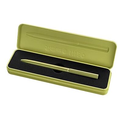 Pelikan , Bolígrafo Ineo, Color Verde, Tinta Recargable Azul, Acabado Metálico Satinado, Estuche Incluido Pelikan , Bolígrafo Ineo, Color Verde, Tinta Recargable Azul, Acabado Metálico Satinado, Estuche Incluido