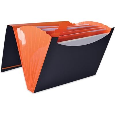 Oxford Elba For Students Archivador extensible con fuelle (8 compartimentos, polipropileno opaco A4, colores aleatorios) Oxford Elba For Students Archivador extensible con fuelle (8 compartimentos, polipropileno opaco A4, colores aleatorios)