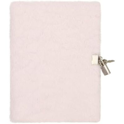 DRAEGER PARIS 1886 Diario íntimo de peluche rosa Cuaderno con candado y llaves 14x5x19 cm Cobertura suave 100% poliéster Ideal para escribir secretos Diseños únicos y variados DRAEGER PARIS 1886 Diario íntimo de peluche rosa Cuaderno con candado y llaves 14x5x19 cm Cobertura suave 100% poliéster Ideal para escribir secretos Diseños únicos y variados