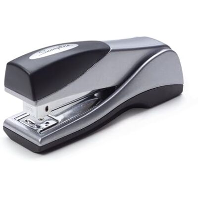 Swingline Optima Grip Grapadora compacta plateada (B) Swingline Optima Grip Grapadora compacta plateada (B)