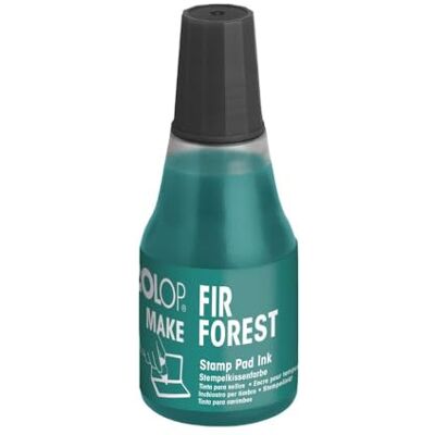 COLOP Recambio de tinta para tampón MAKE 25 ml fir forest COLOP Recambio de tinta para tampón MAKE 25 ml fir forest