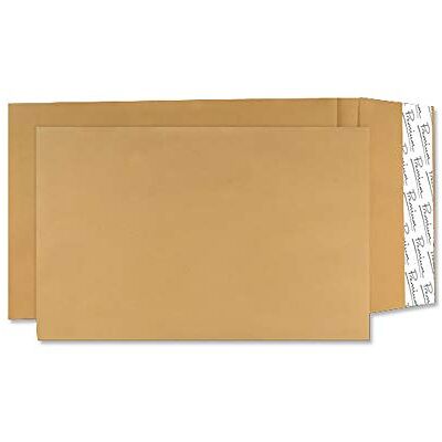 Blake Avant Garde sobres con fuelle resistente C4 (32.4 x 22.9 x 2.5cm) 100 unidades papel de 140 GSM sobres manilla con tira autoadhesiva resistentes marrones modelo Blake Avant Garde sobres con fuelle resistente C4 (32.4 x 22.9 x 2.5cm) 100 unidades papel de 140 GSM sobres manilla con tira autoadhesiva resistentes marrones modelo