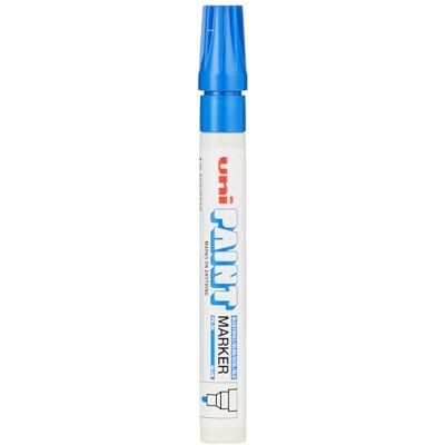 Uni-Ball Faber-Castell 182053 Marcador de pintura Uni Paint PX-20, punta redonda, 2 3 mm, grueso, azul, 1 pieza Uni-Ball Faber-Castell 182053 Marcador de pintura Uni Paint PX-20, punta redonda, 2 3 mm, grueso, azul, 1 pieza