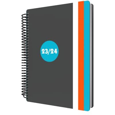 Collins Debden Delta Agenda académica 2023-24, A5, día por página, diario de mitad de año, diario escolar, universitario o universitario, agosto de 2023 a agosto de 2024, color azul, Collins Debden Delta Agenda académica 2023-24, A5, día por página, diario de mitad de año, diario escolar, universitario o universitario, agosto de 2023 a agosto de 2024, color azul,