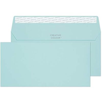 Blake Colour sobres azul claro DL+ (11.4 x 22.9cm) 500 unidades 120 g/m² certifcado FSC y sostenible tira autoadhesiva sobres para invitaciones y manualidades modelo Blake Colour sobres azul claro DL+ (11.4 x 22.9cm) 500 unidades 120 g/m² certifcado FSC y sostenible tira autoadhesiva sobres para invitaciones y manualidades modelo