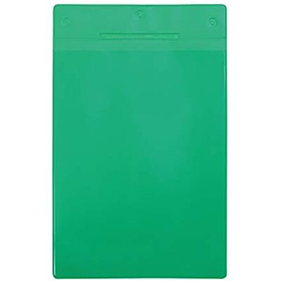 Djois made by Tarifold - Pack 10 Porta-documentos magnéticos de señalizacion A4 Vertical para estanterías, contenedores Bolsas Magnéticas- color Verde Djois made by Tarifold - Pack 10 Porta-documentos magnéticos de señalizacion A4 Vertical para estanterías, contenedores Bolsas Magnéticas- color Verde