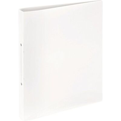Pagna 20900 – 02 – Carpeta de anillas (A4, PP, 2 anillas, 25 mm), color blanco Pagna 20900 – 02 – Carpeta de anillas (A4, PP, 2 anillas, 25 mm), color blanco