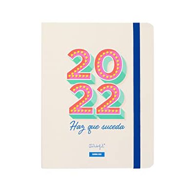 Mr. Wonderful Agenda 2022 Semanal Haz que suceda, Multicolor () Mr. Wonderful Agenda 2022 Semanal Haz que suceda, Multicolor ()