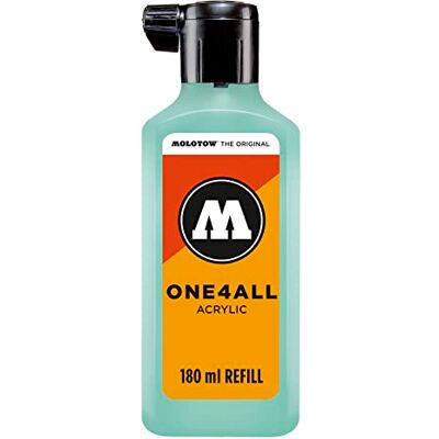 Molotow MO692020 ONE4ALL Tinta de repuesto para marcador permanente (180 ml), color azul Molotow MO692020 ONE4ALL Tinta de repuesto para marcador permanente (180 ml), color azul