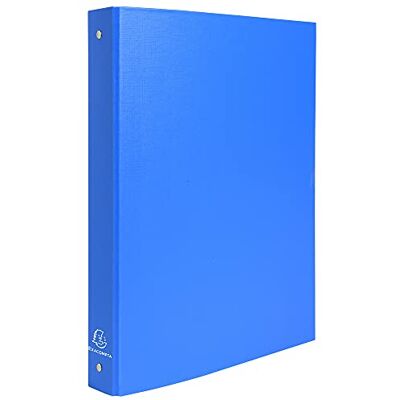 Exacompta ref. 51471E Caja de 20 archivadores rígidos de PP, 4 anillas redondas, diámetro 30 mm, parte trasera de 40 mm, dimensiones externas: 32 x 26 cm, tamaño A4, color azul claro Exacompta ref. 51471E Caja de 20 archivadores rígidos de PP, 4 anillas redondas, diámetro 30 mm, parte trasera de 40 mm, dimensiones externas: 32 x 26 cm, tamaño A4, color azul claro