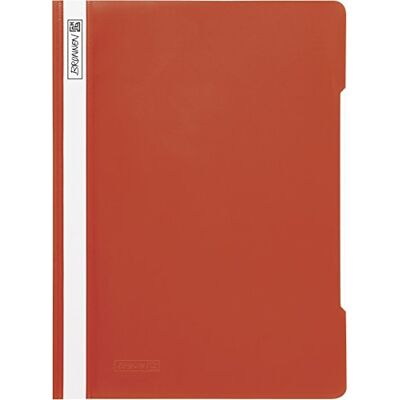 Baier & Schneider Brunnen rápido grapadora (A4, de PP, glasklares portada) Rojo Baier & Schneider Brunnen rápido grapadora (A4, de PP, glasklares portada) Rojo