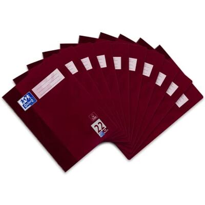 Oxford Hamelin Lote de cuadernos (10 unidades, A4, formato de fondo 22, 32 páginas) Oxford Hamelin Lote de cuadernos (10 unidades, A4, formato de fondo 22, 32 páginas)