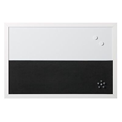 Bi-Office Kombi tabule - 60×40 cm - borrable en seco/Softouch - marco blanco Bi-Office Kombi tabule - 60×40 cm - borrable en seco/Softouch - marco blanco