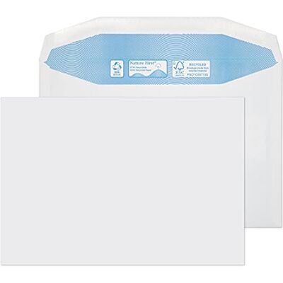 Blake Environmental sobres reciclados C5 (16.2 x 22.9cm) 500 unidades 90 g/m² certifcado FSC sobres gommados biodegradables y ecológico modelo Blake Environmental sobres reciclados C5 (16.2 x 22.9cm) 500 unidades 90 g/m² certifcado FSC sobres gommados biodegradables y ecológico modelo