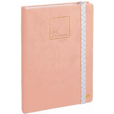 QUO VADIS Life Journal Dots, Método Bullet Journal, Rosa, 15 x 21 cm QUO VADIS Life Journal Dots, Método Bullet Journal, Rosa, 15 x 21 cm