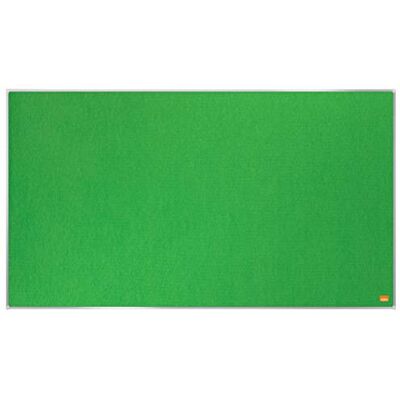 Nobo Tablero Panorámico de Fieltro, 890 x 500mm, Marco Fino, Sistema de Instalación InvisaMount, Impression Pro, Verde, Nobo Tablero Panorámico de Fieltro, 890 x 500mm, Marco Fino, Sistema de Instalación InvisaMount, Impression Pro, Verde,