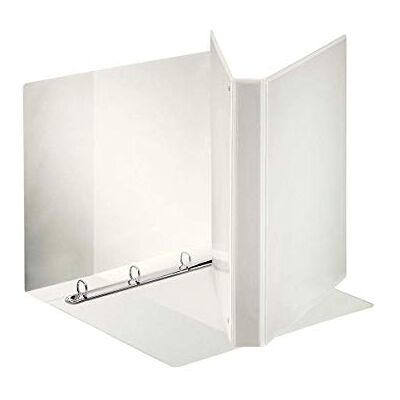 Esselte Archivador de pantalla de polipropileno personalizable (3 bolsillos) de anillas 4-20 rot f.to maxi blanco Esselte Archivador de pantalla de polipropileno personalizable (3 bolsillos) de anillas 4-20 rot f.to maxi blanco