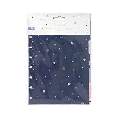 Filofax Divisores de cuaderno recargables A5 Good Vibes Filofax Divisores de cuaderno recargables A5 Good Vibes