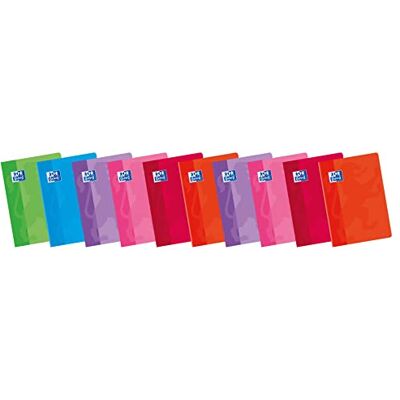Oxford Classic Pack de 10 libretas grapadas de tapa blanda, A5+ Oxford Classic Pack de 10 libretas grapadas de tapa blanda, A5+