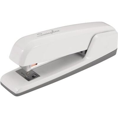 Swingline Grapadora, capacidad de 30 hojas, grapadora comercial 747, sin atascos, metal, blanco ártico () Swingline Grapadora, capacidad de 30 hojas, grapadora comercial 747, sin atascos, metal, blanco ártico ()